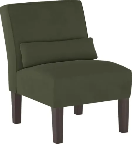 Sweet Plains Green Accent Chair