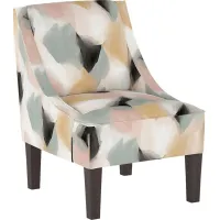 Creamy Hues Cream Accent Chair