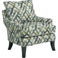 Color Splash Sapphire Accent Chair