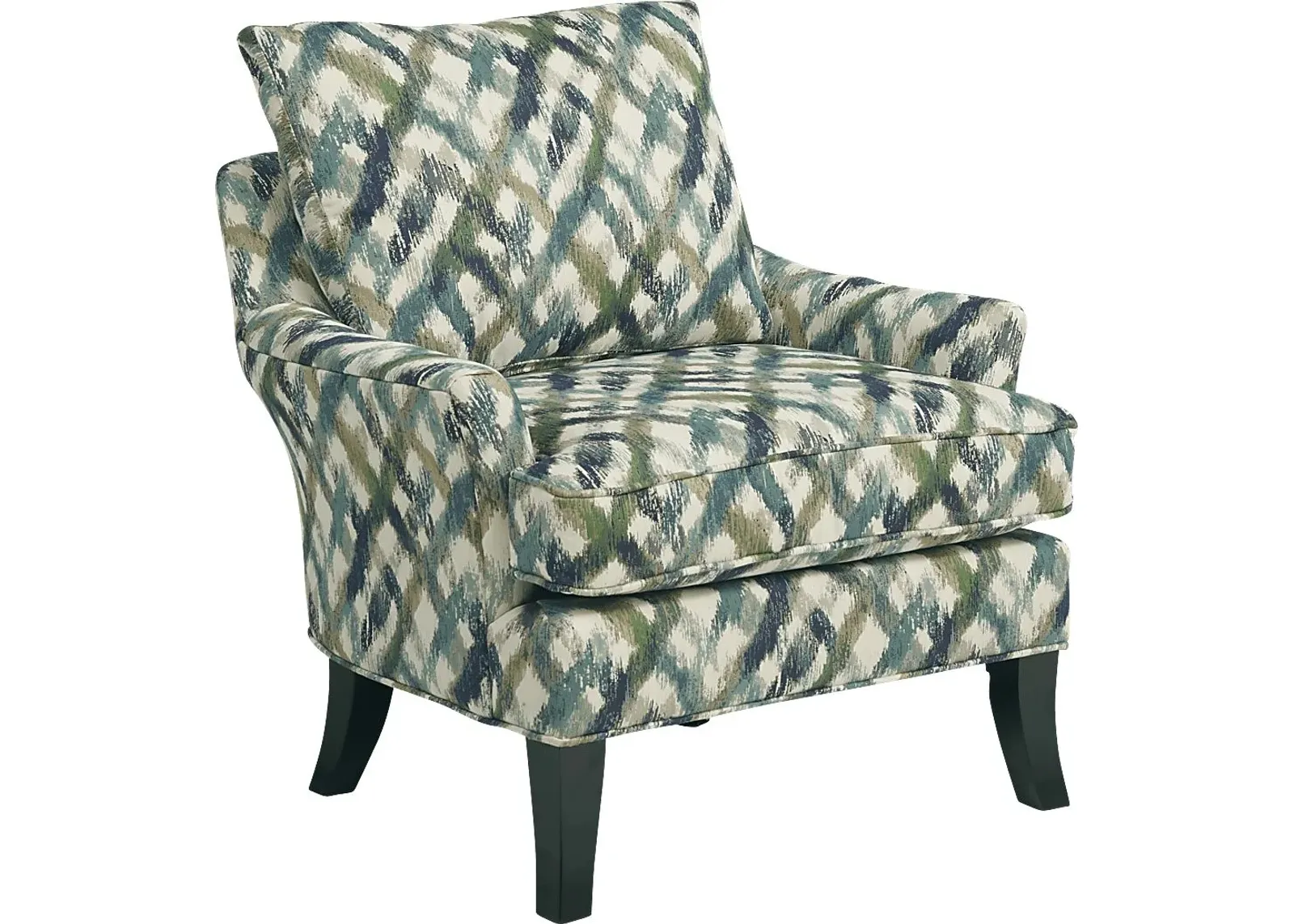 Color Splash Sapphire Accent Chair