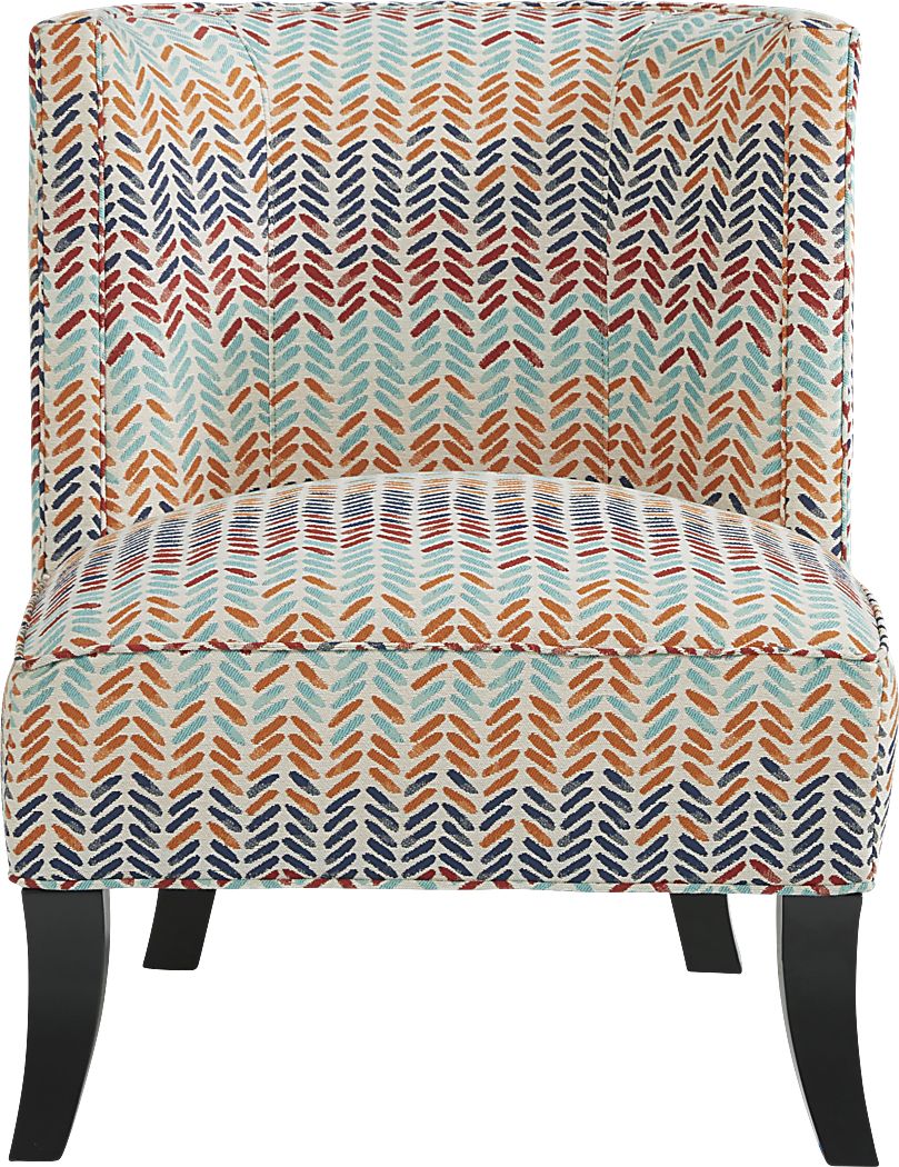 Abba Zabba Blue Accent Chair