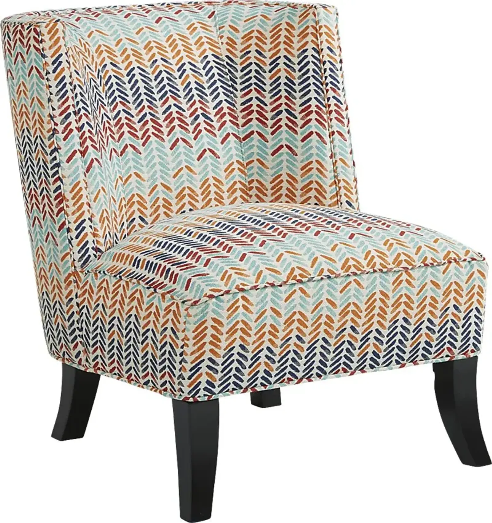 Abba Zabba Blue Accent Chair