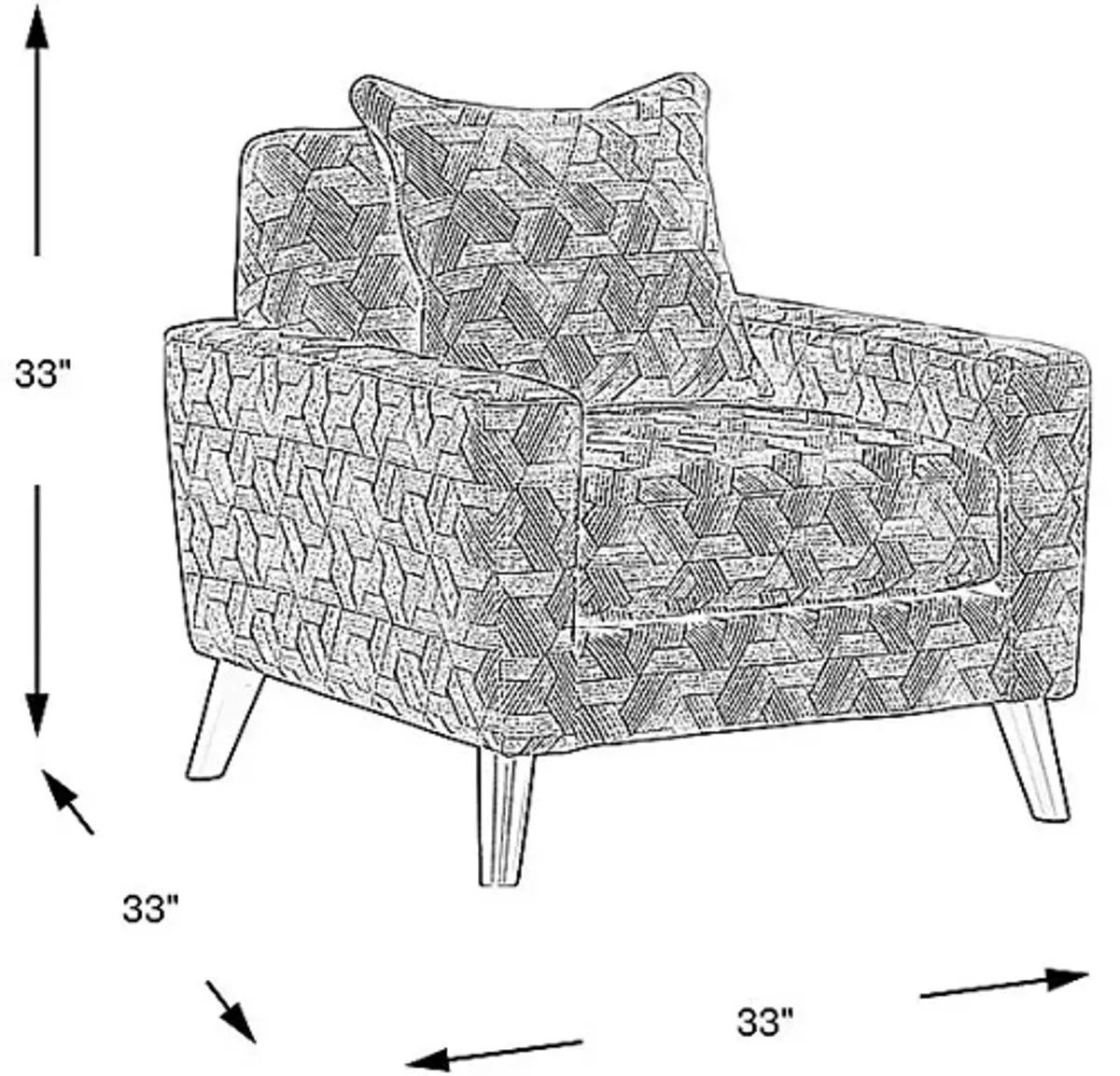 Arlington Multi-Color Accent Chair