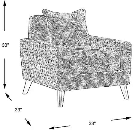 Arlington Multi-Color Accent Chair