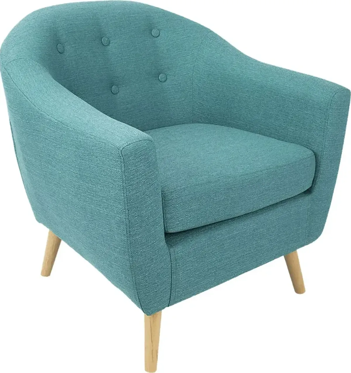 Rozelle Teal Accent Chair