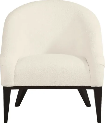 Sherpa Ivory Accent Chair
