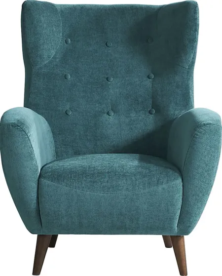 Happner Green Accent Chair
