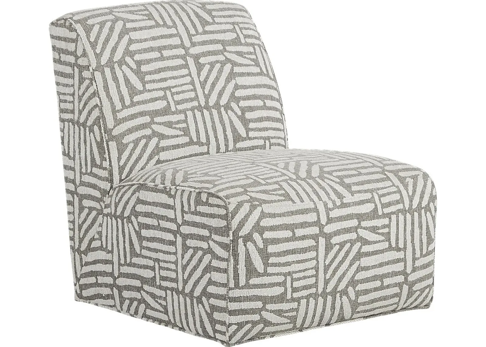 Monterey Park Off-White Accent Chair