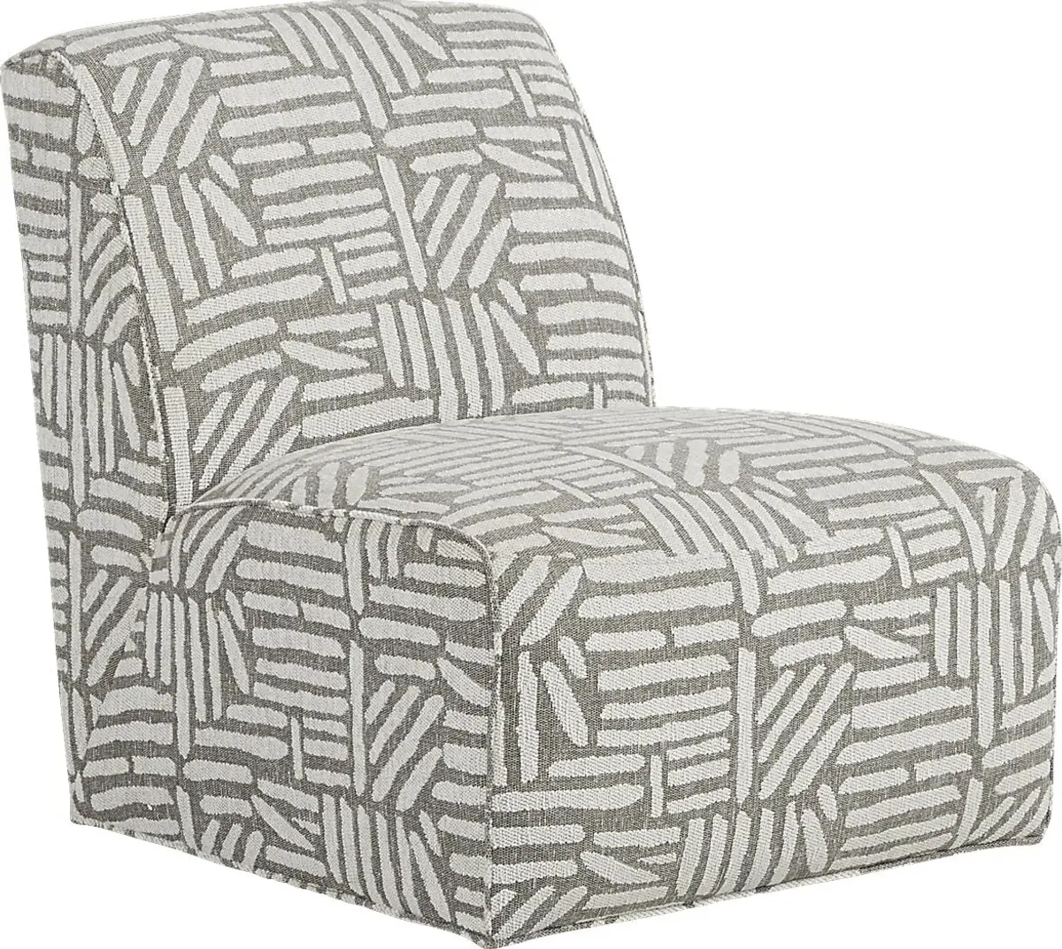 Monterey Park Off-White Accent Chair