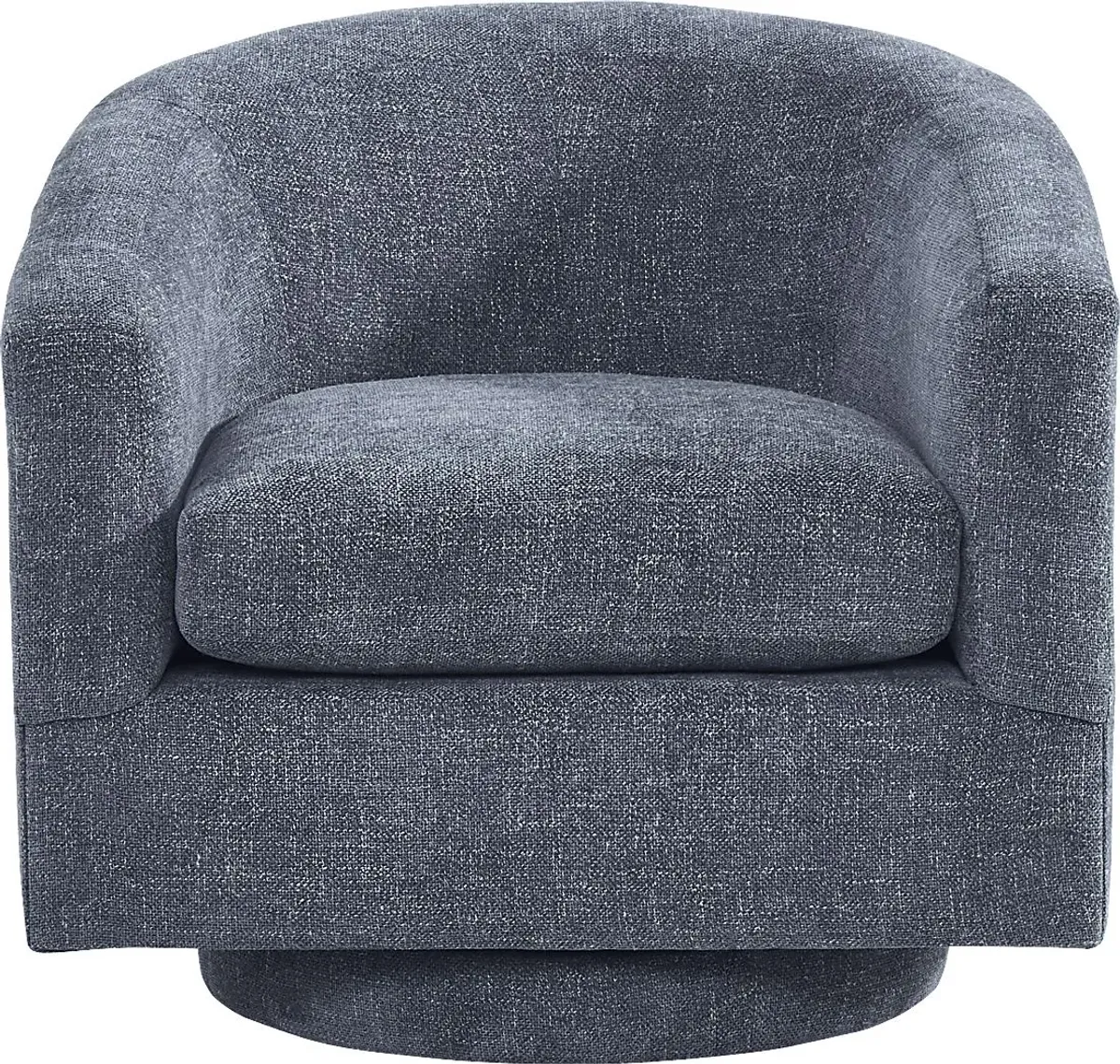 Avila Indigo Swivel Chair