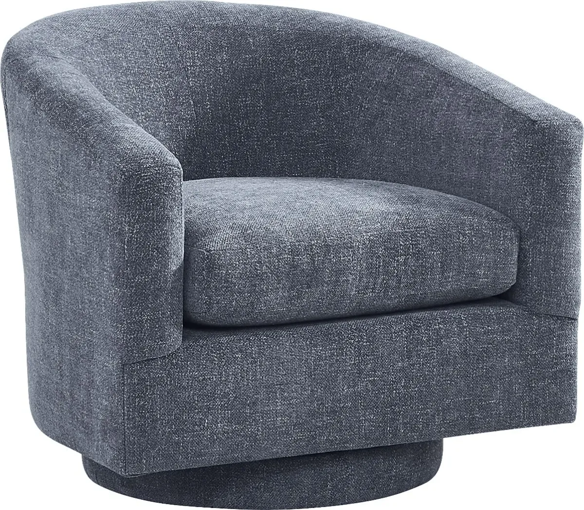 Avila Indigo Swivel Chair