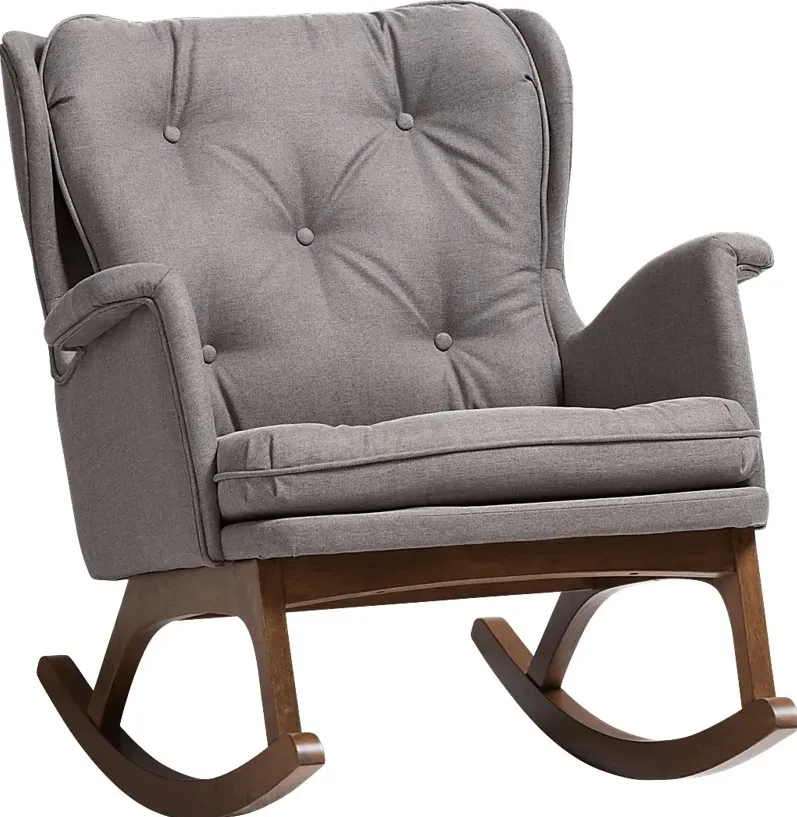 Isolde Gray Accent Chair