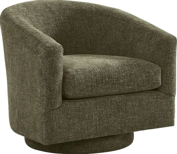 Avila Olive Swivel Chair
