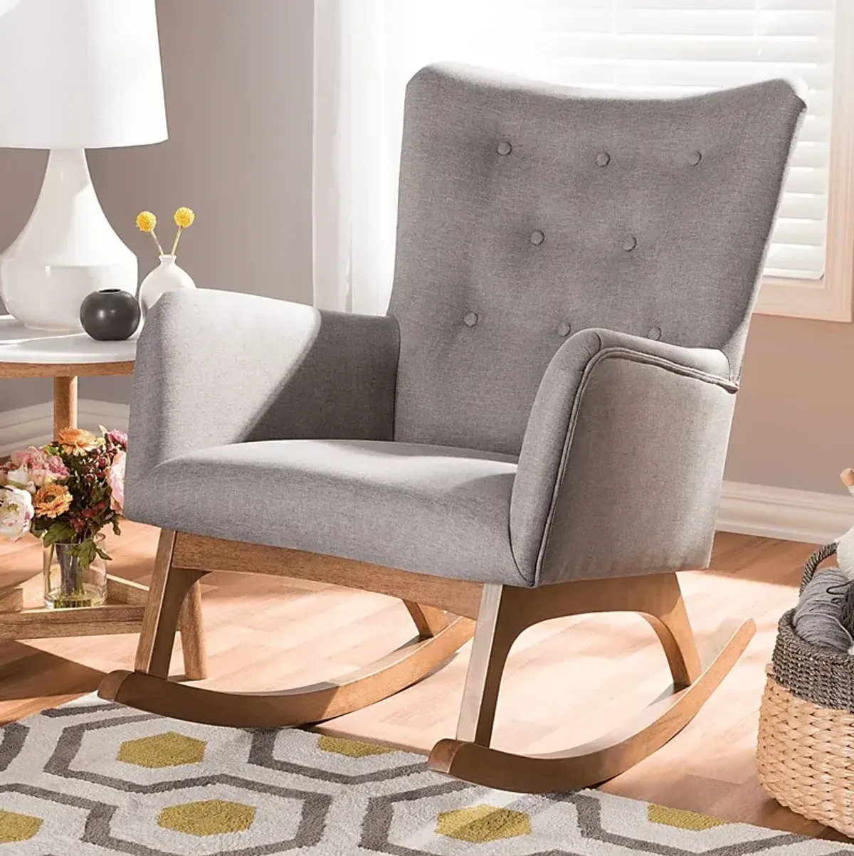 Wildernest Gray Accent Chair