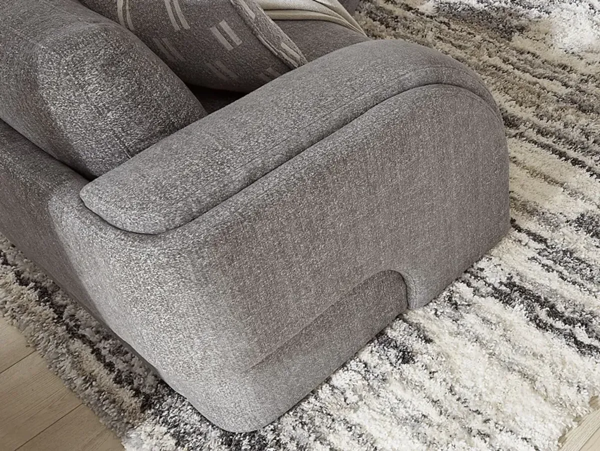 Latham Court Gray 4 Pc Sectional