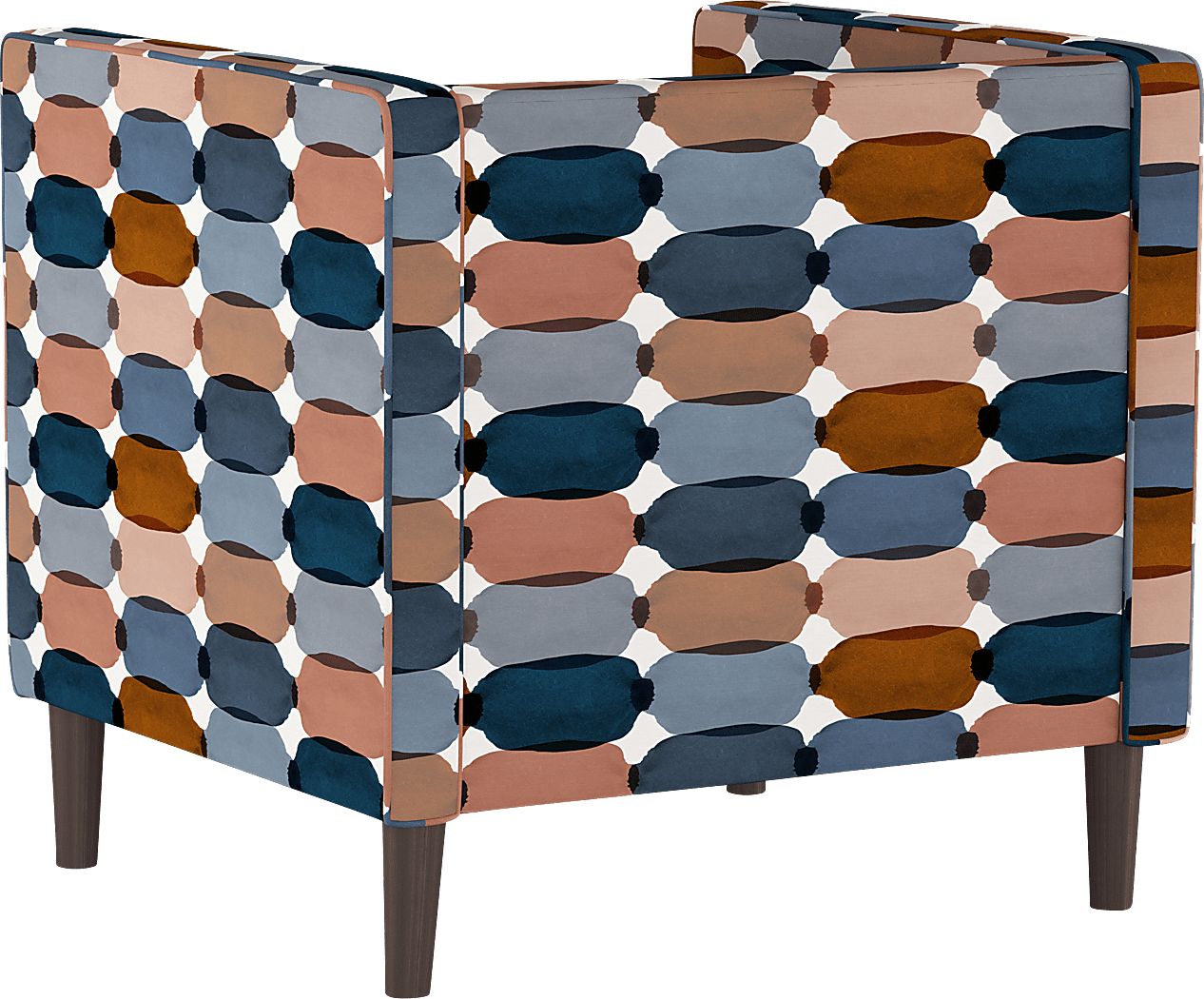 Zador Blue Accent Chair