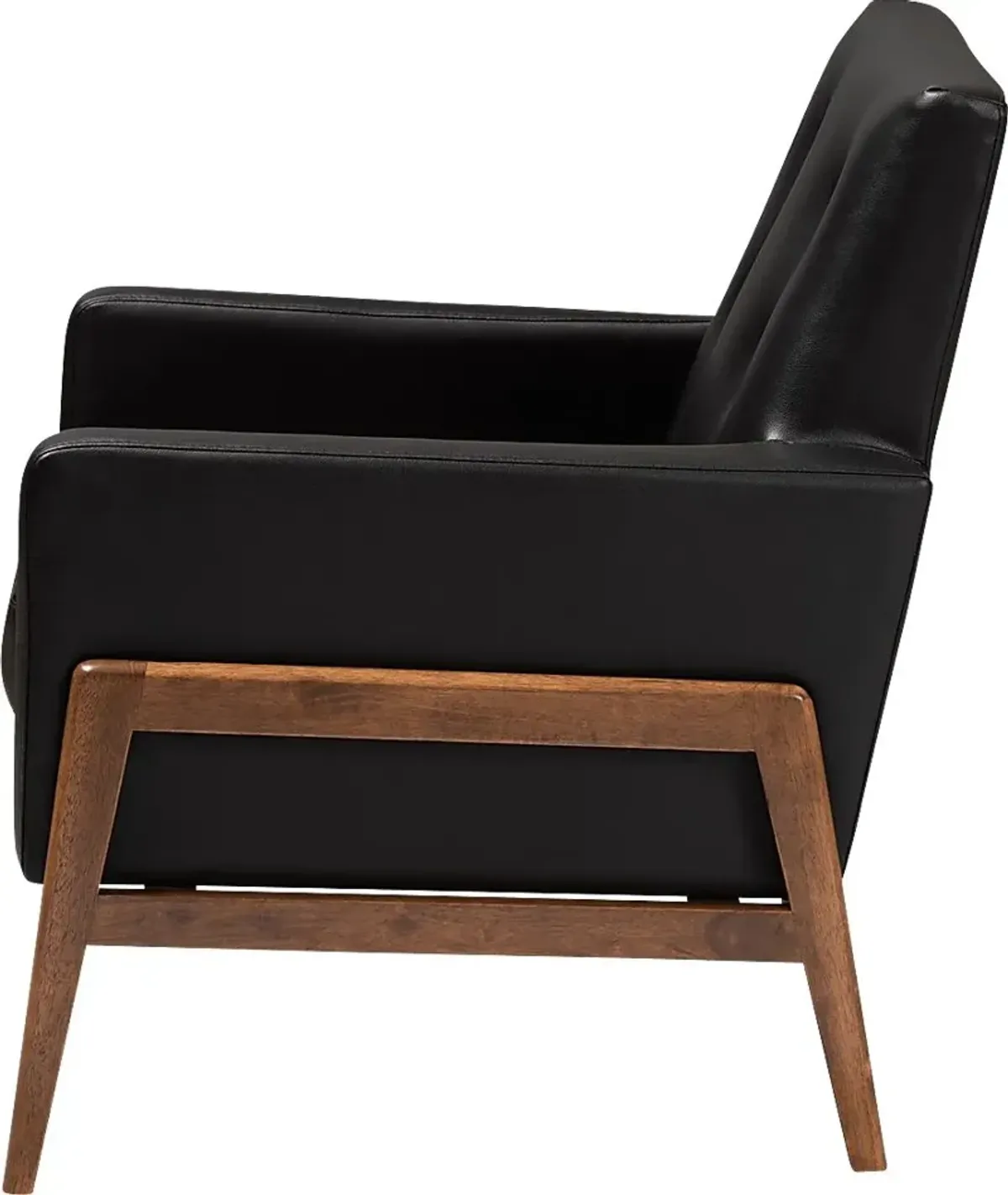 Diplari Black Accent Chair