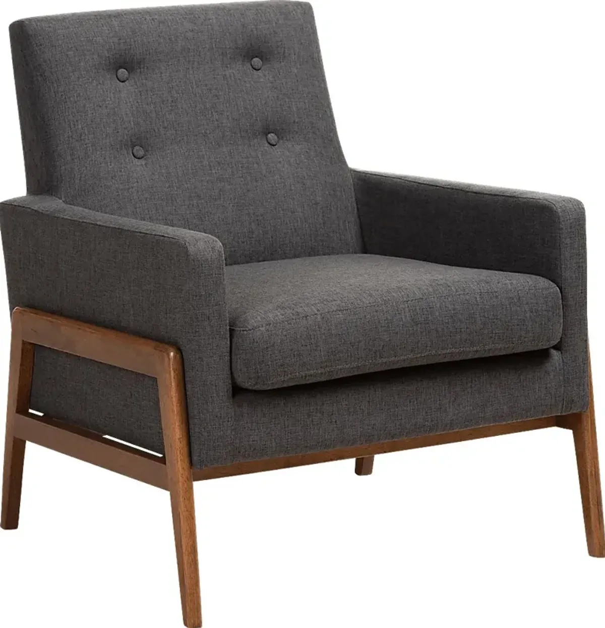 Diplari Dark Gray Accent Chair