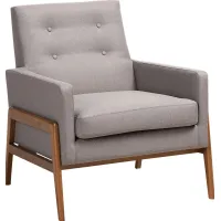 Diplari Gray Accent Chair