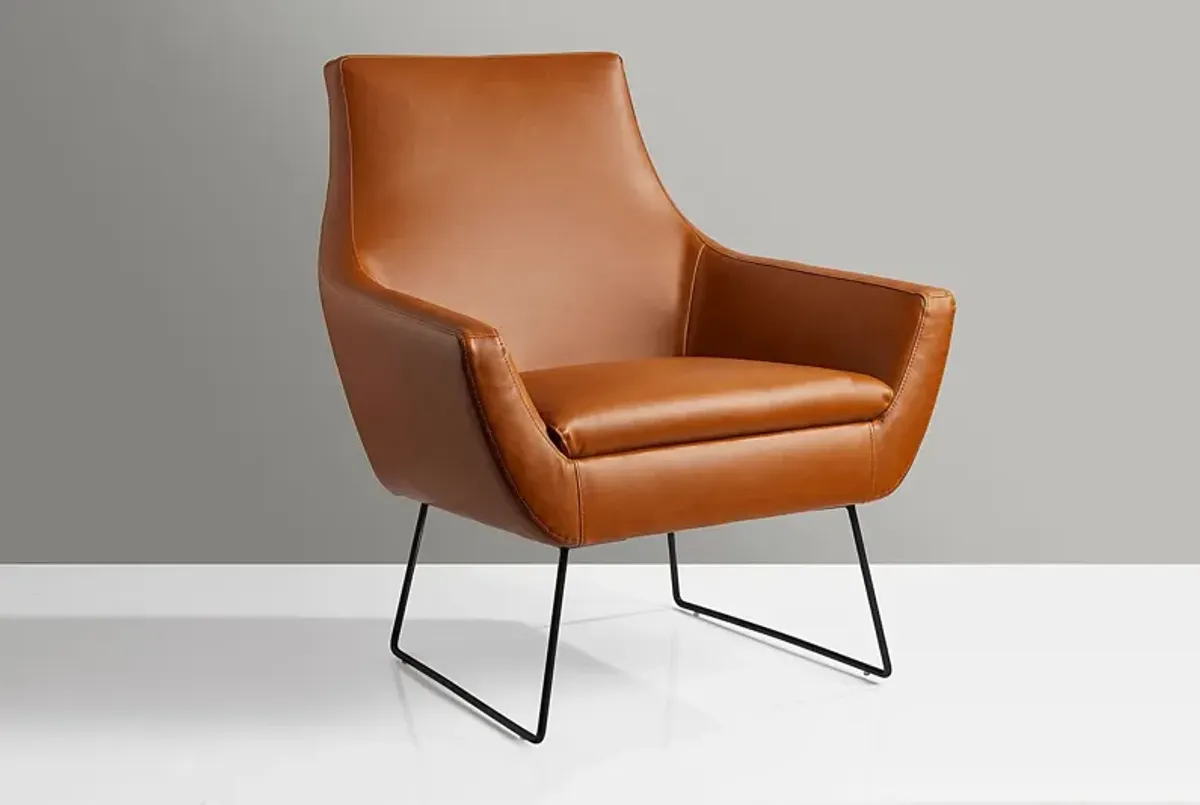 Keckler Brown Accent Chair