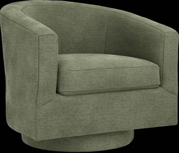Harmonie Avocado Swivel Chair