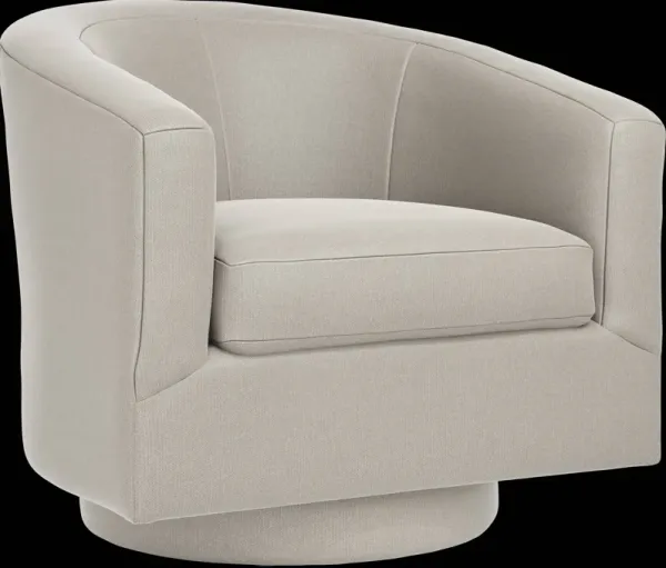 Harmonie Dove Swivel Chair