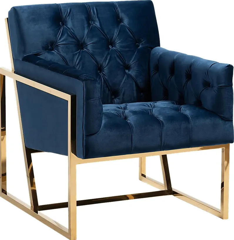 Mesbury Navy Accent Chair