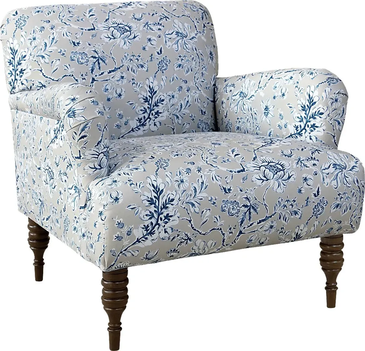 Aditya Gray Accent Chair