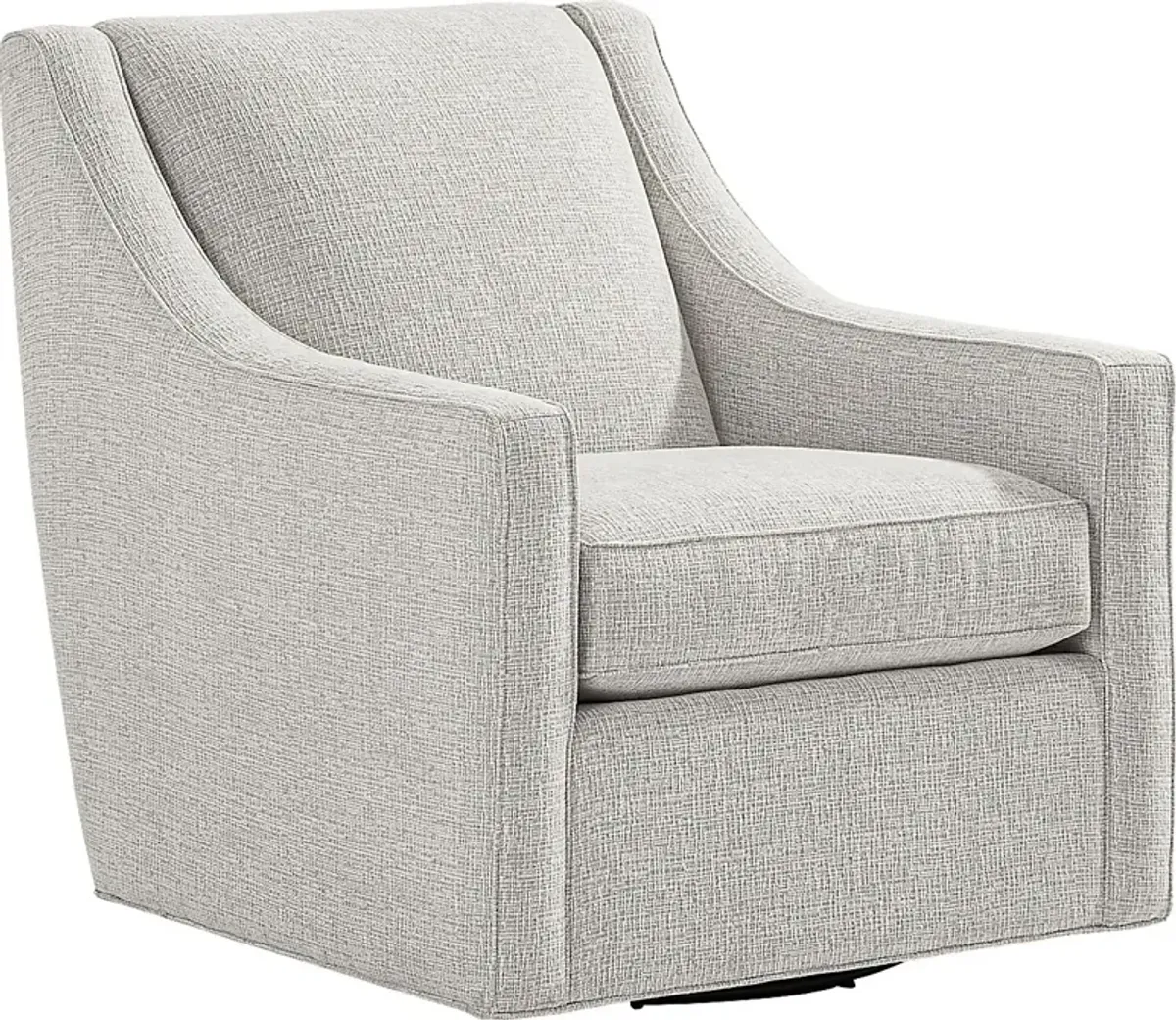 Bedford Park Ivory Swivel Chair