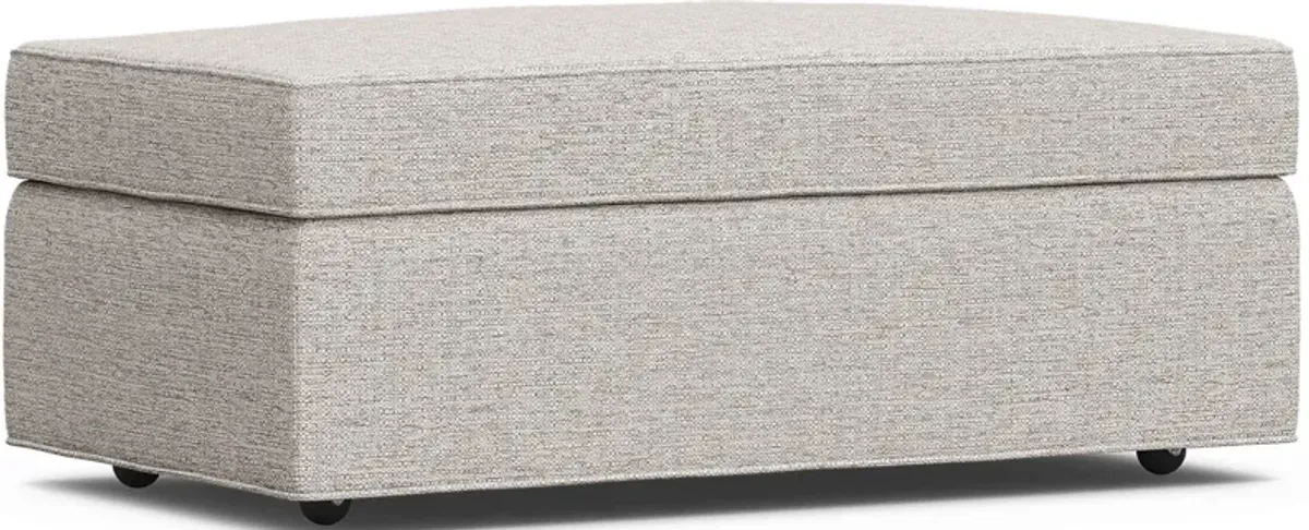 Bellingham Pebble Textured Storage Ottoman