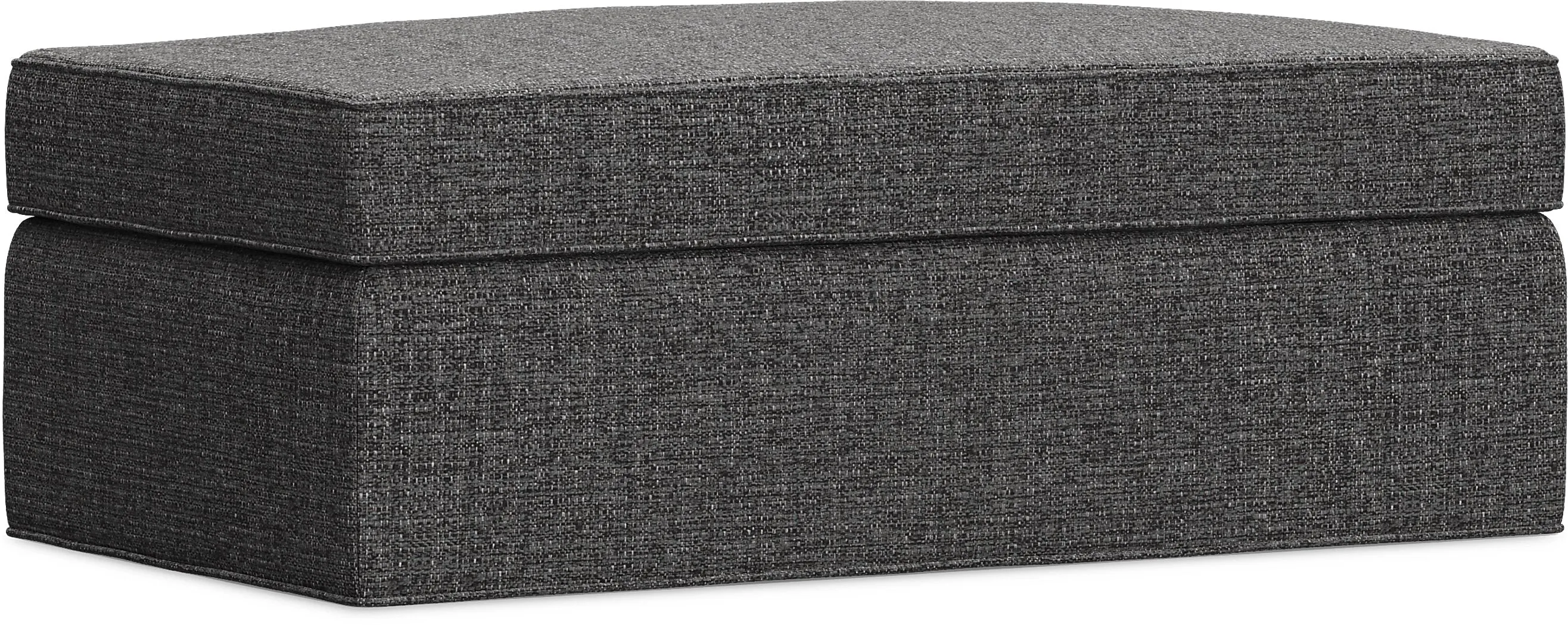 Bellingham Granite Textured Storage Ottoman