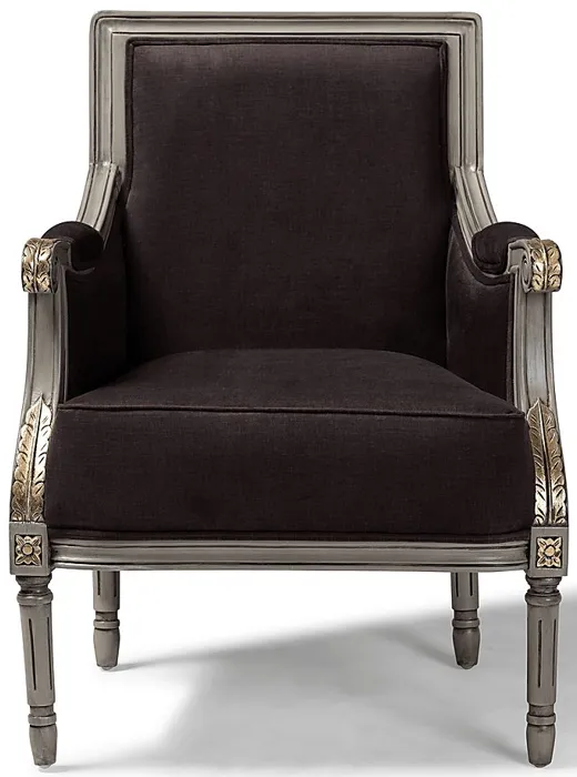 Poinsett Street Gray Accent Chair