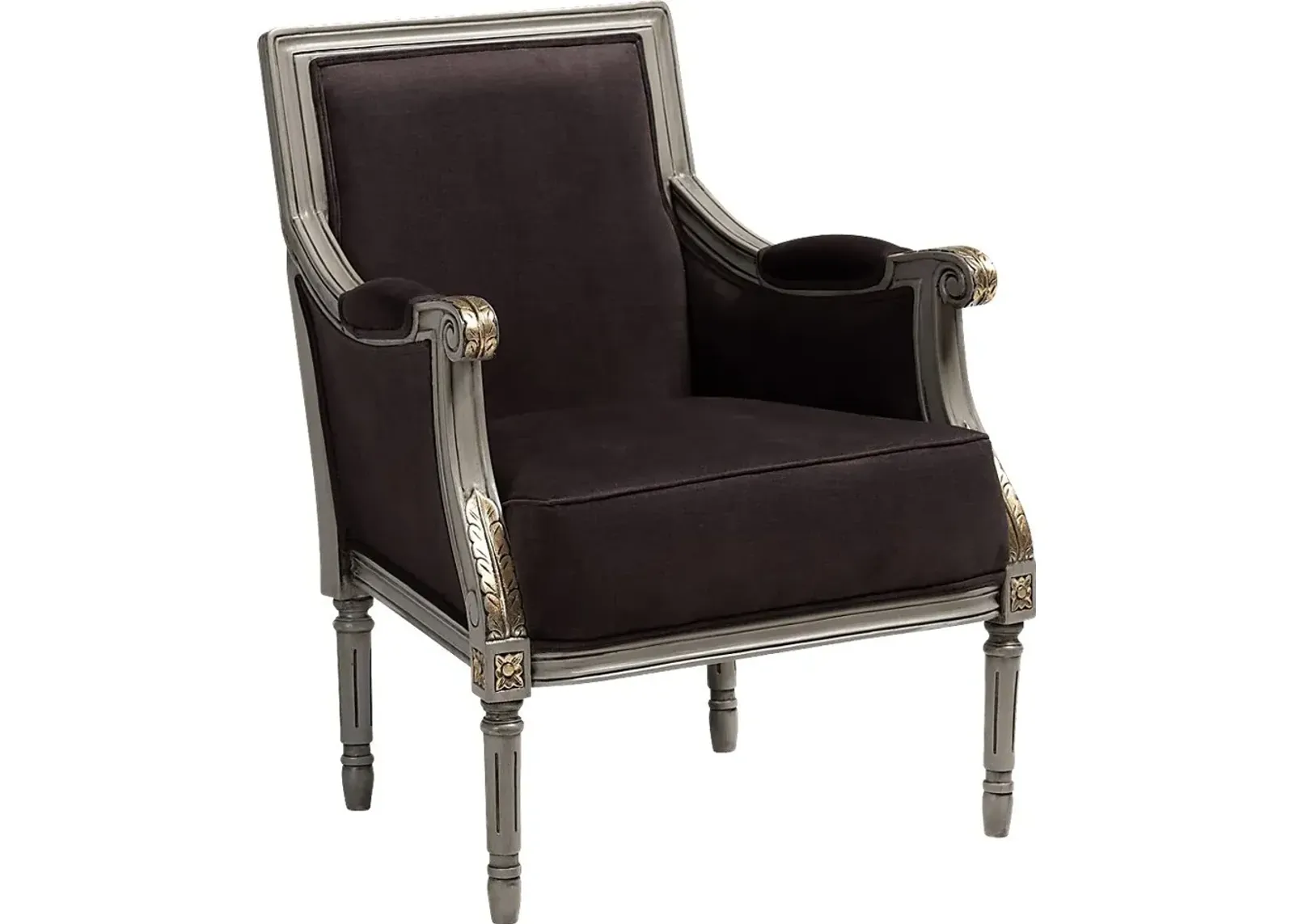 Poinsett Street Gray Accent Chair