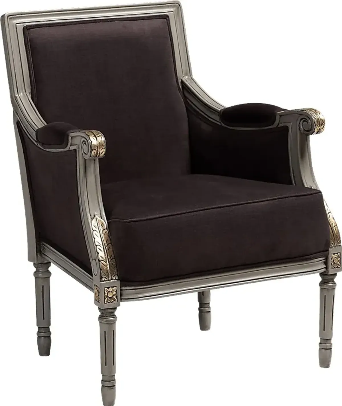 Poinsett Street Gray Accent Chair