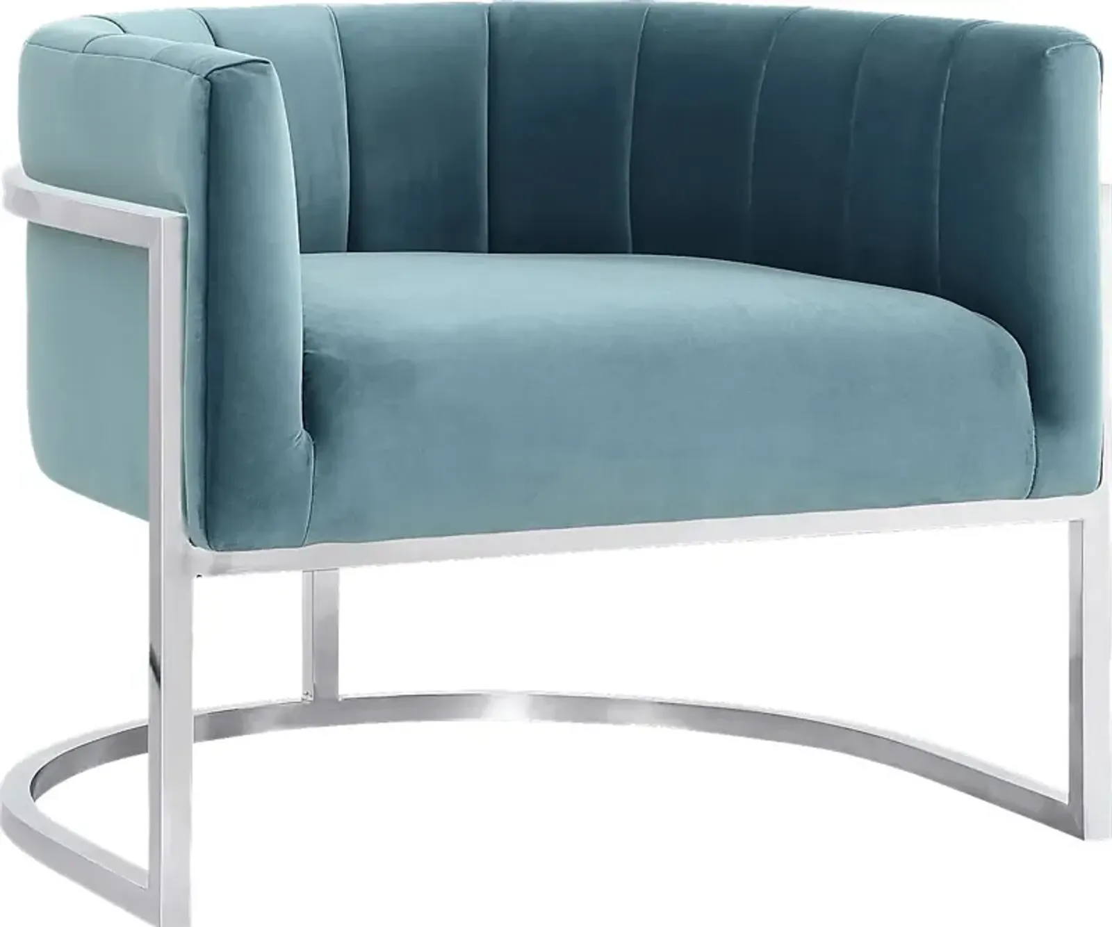 Arietta Blue Accent Chair