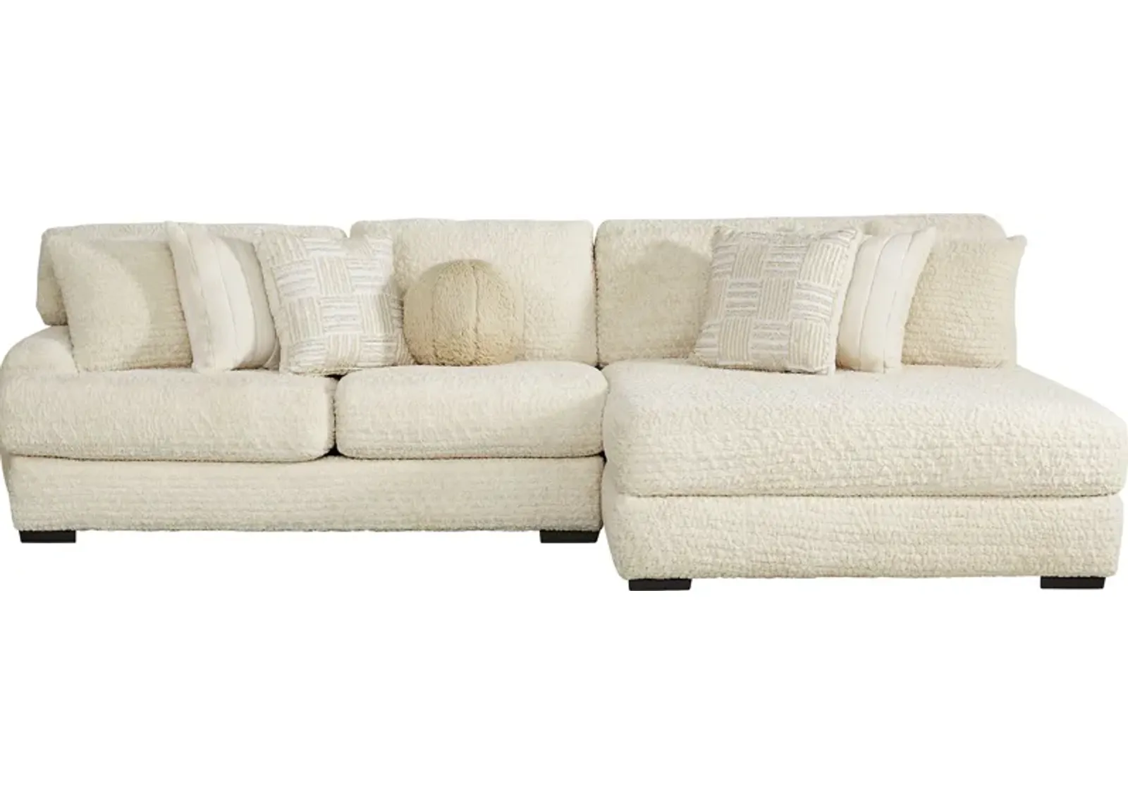 Chandler Ivory 2 Pc Sectional