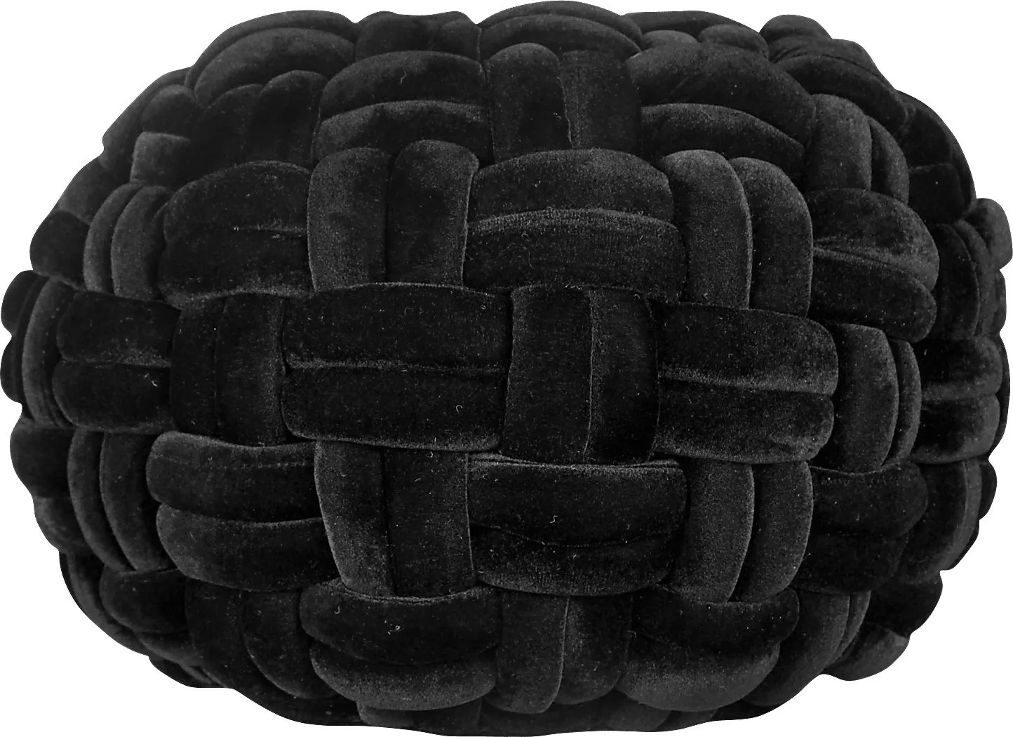 Sedgwick Black Pouf