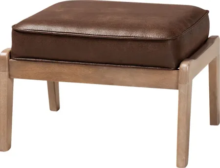 Tuthill Brown Ottoman