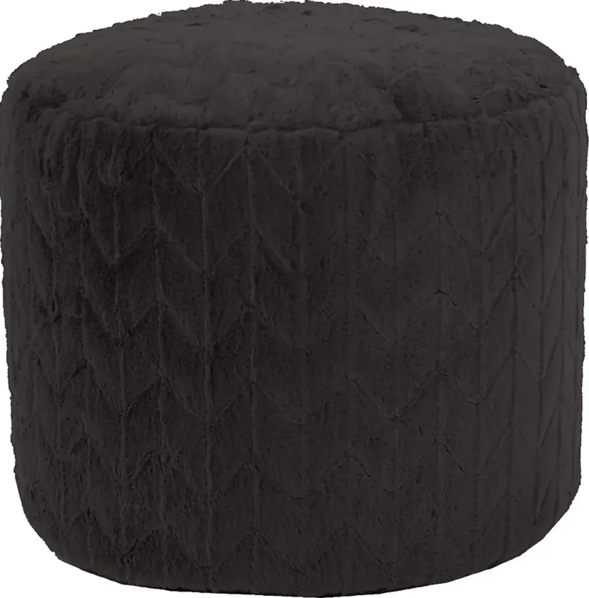 Sishane Brown Tall Pouf