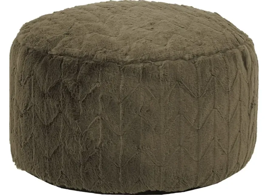 Sishane Moss Foot Pouf