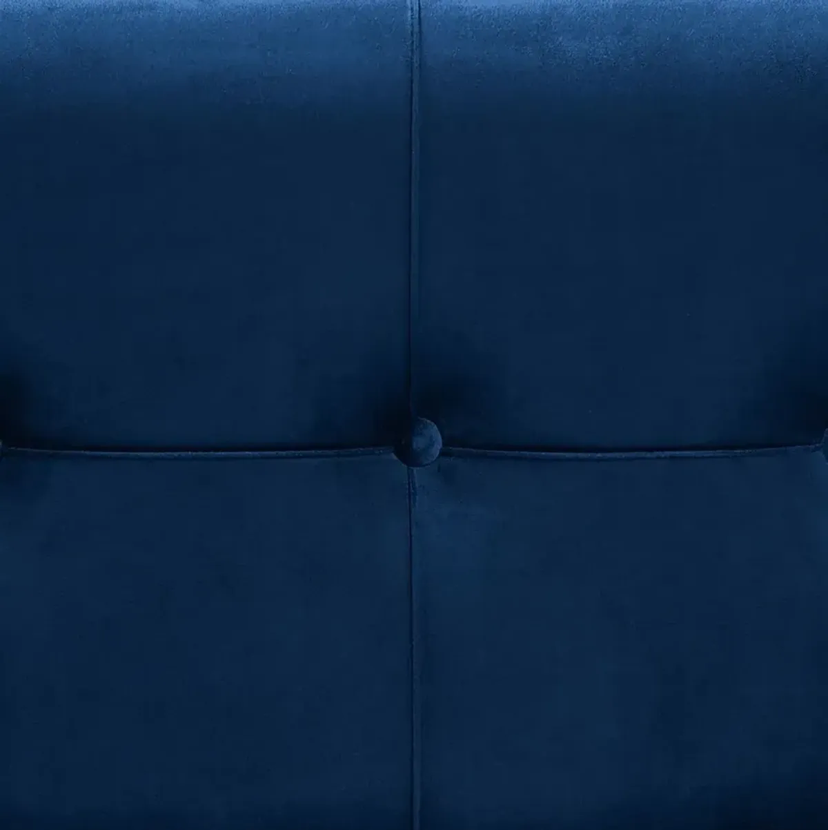 Amaral Blue Accent Ottoman