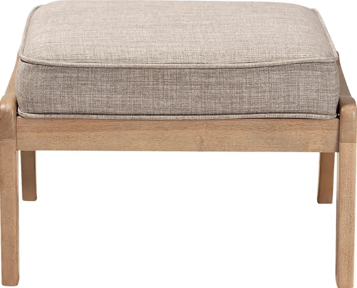 Tuthill Gray Ottoman