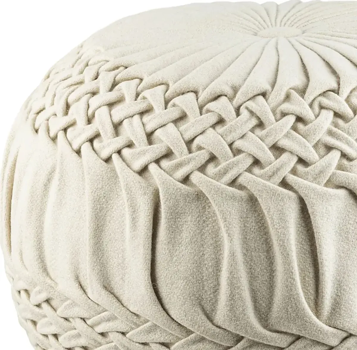 Guildwood Cream Ottoman