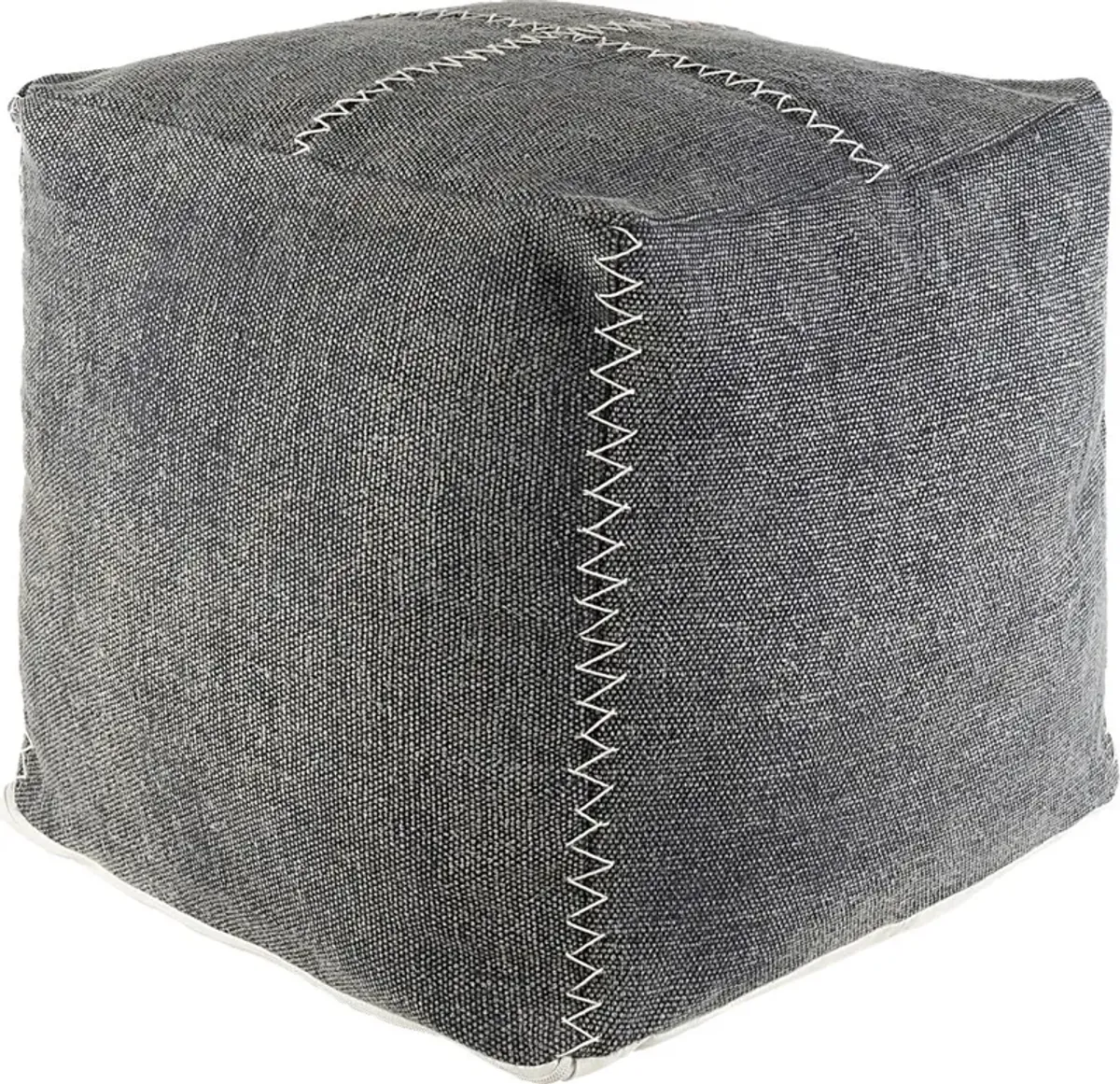 Canlish Gray Ottoman