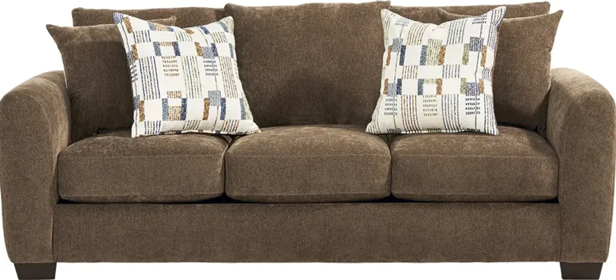 Chamberlain Brown Gel Foam Sleeper Sofa