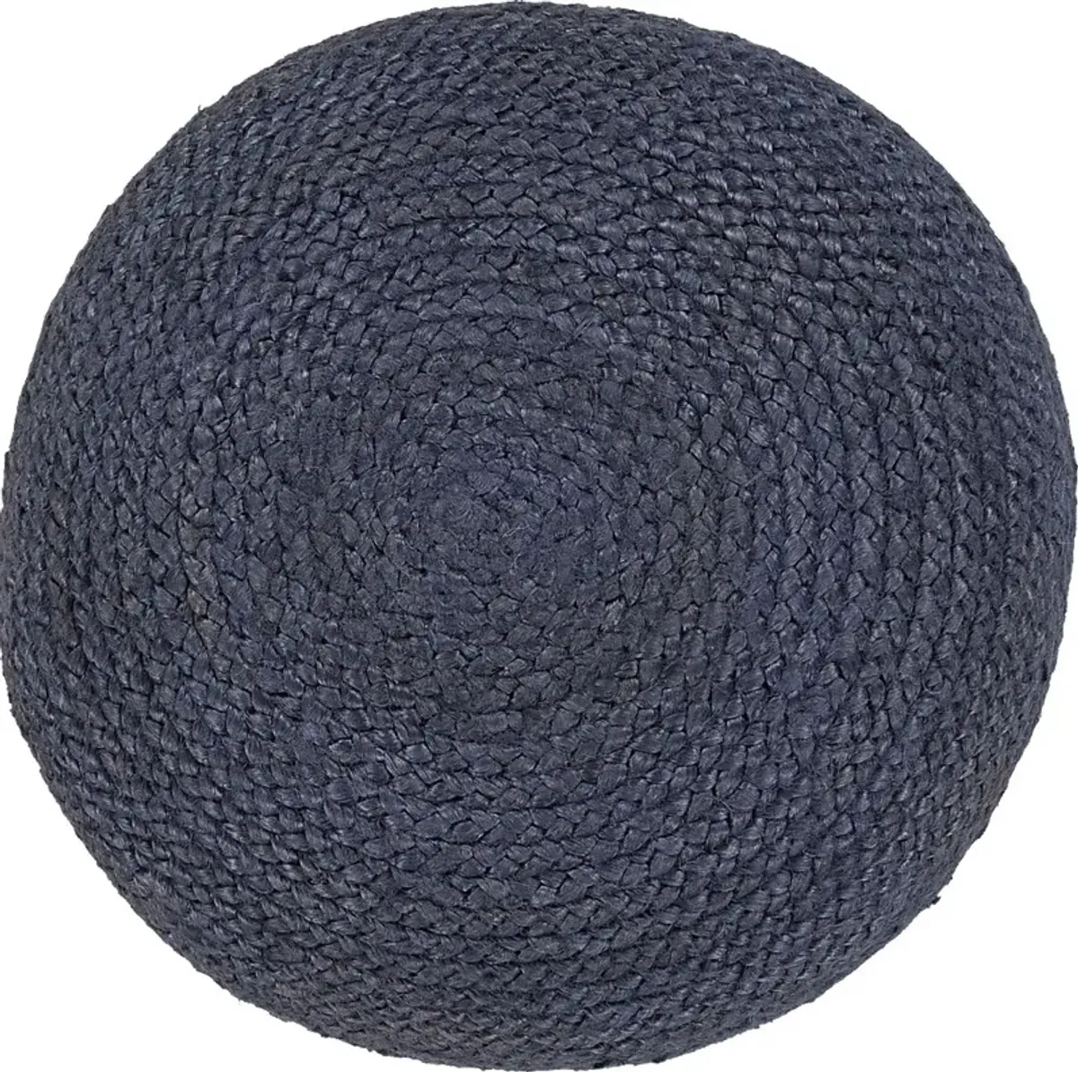 Aderodrome Blue Ottoman