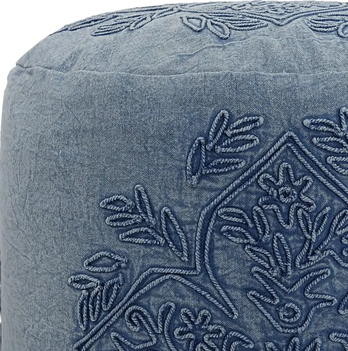 Aintree Denim Ottoman