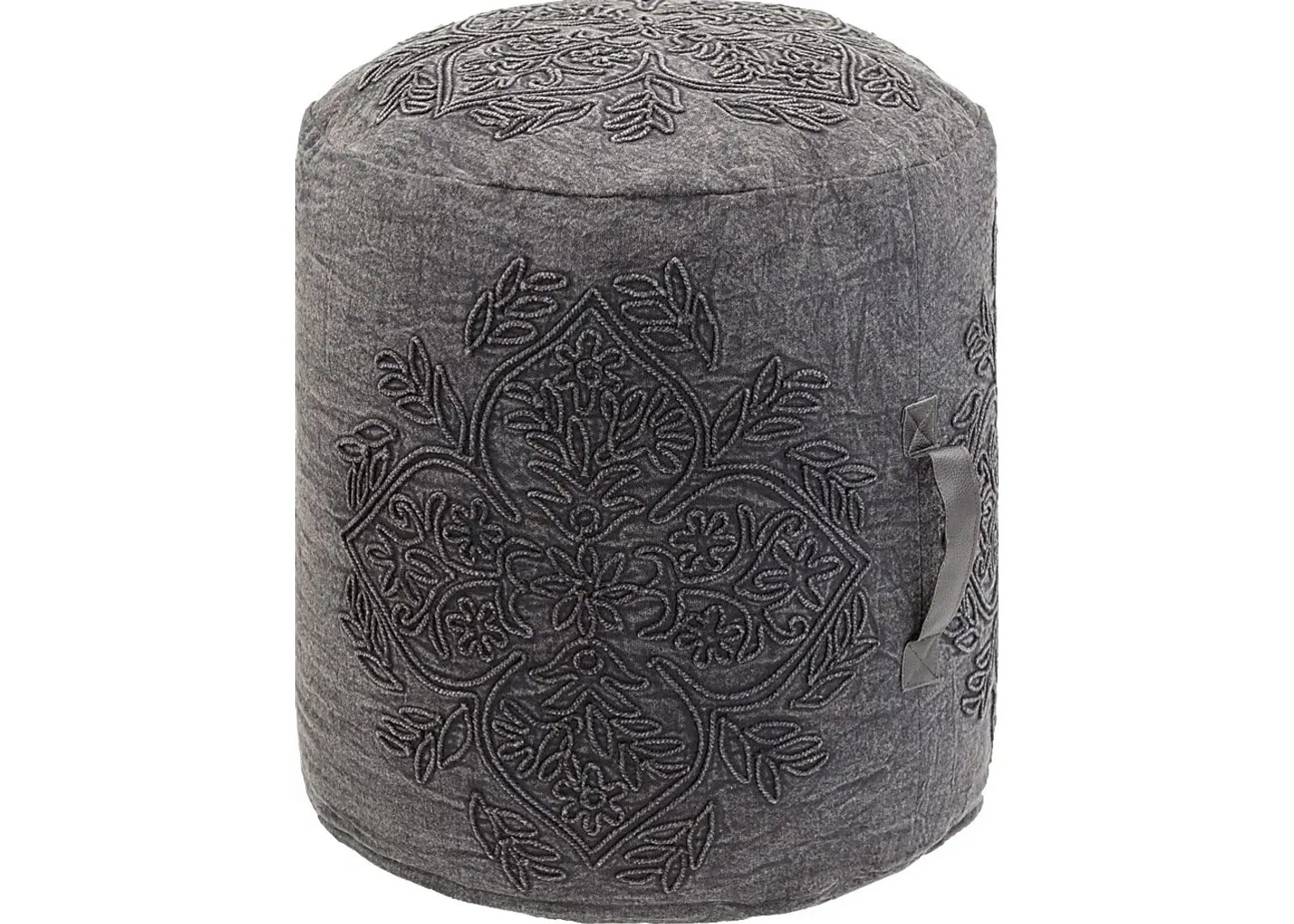 Aintree Black Ottoman