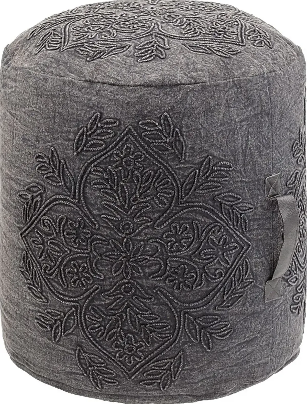 Aintree Black Ottoman