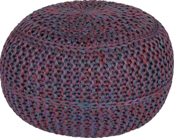 Airdrie Garnet Ottoman